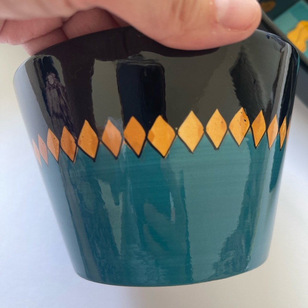 The Main Ingredients Chili Pepper Bowls Set of 6 Southwestern Salsa Soup 5.5"